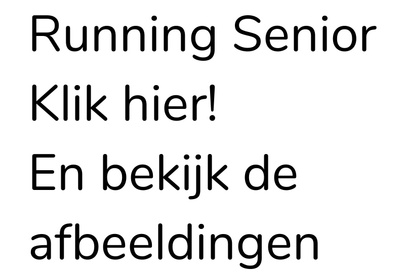 Running Senior