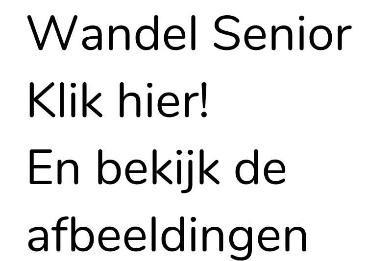 Wandelsport Senior